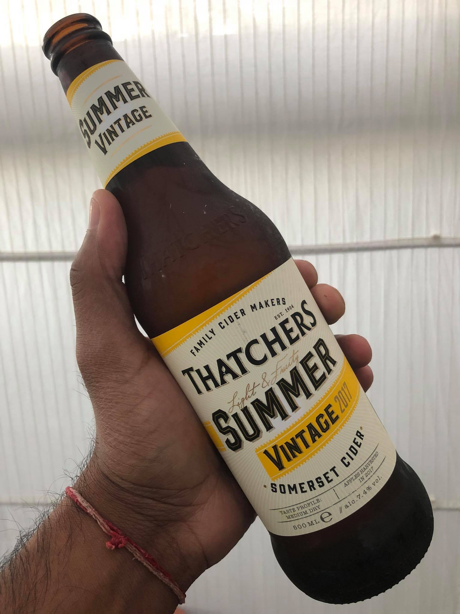 Thatchers Summer Somerset Cider 
